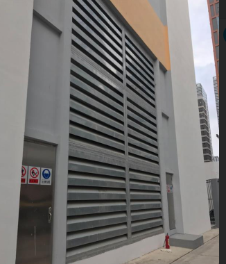 变电站消声百叶窗